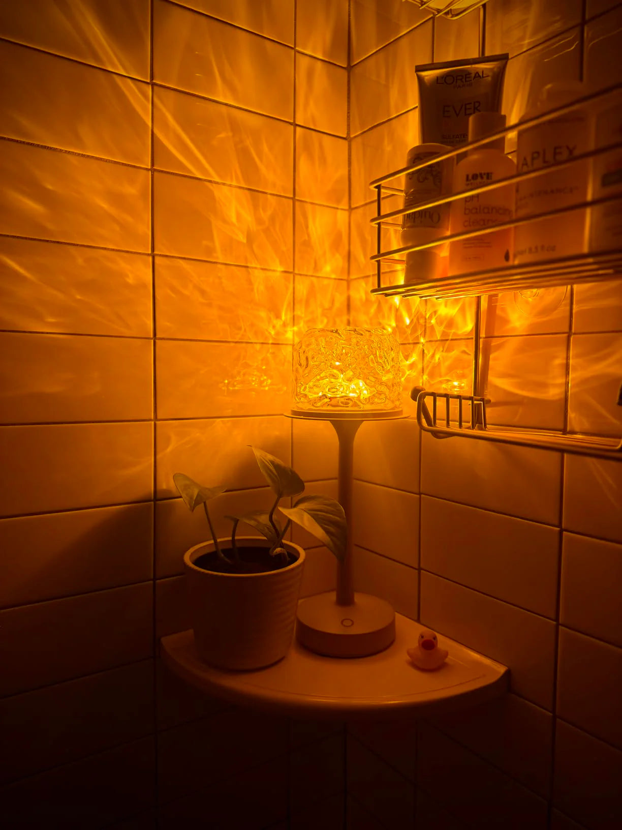 Cordless Shower Lamp- Waterproof